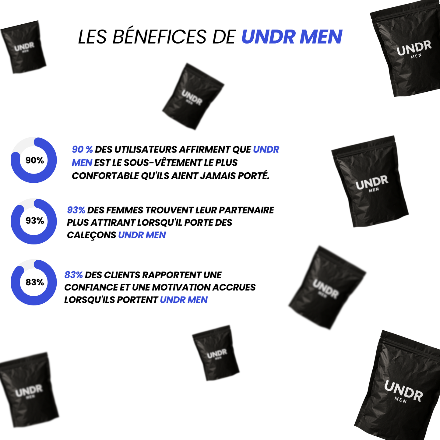 boxer en fibre de bamboo - Pack de 3 + 1 gratuit